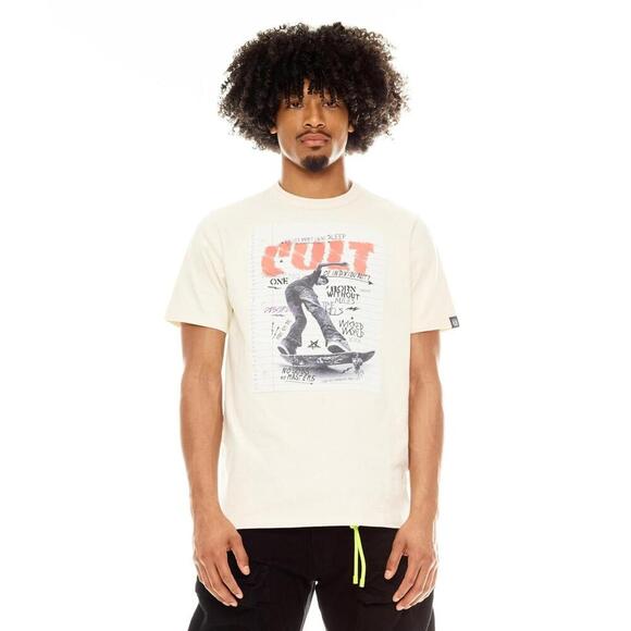 Cult Of Individuality Mens Short Sleeve Crew Neck T-Shirt Size S